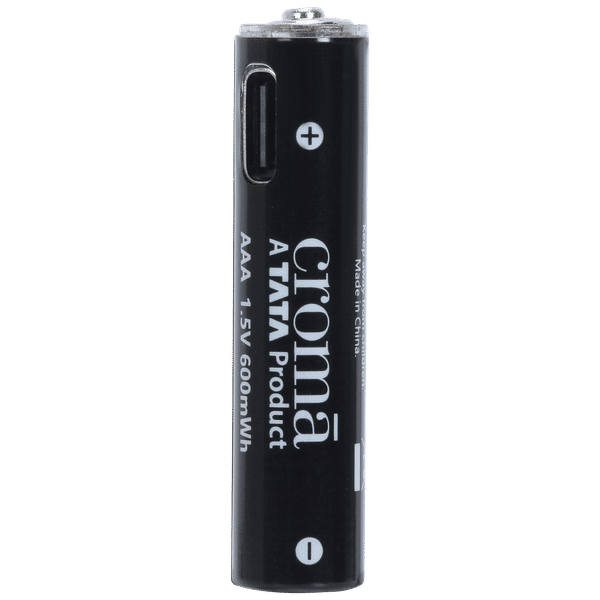 Buy Croma AAA Rechargeable Battery Pack of 2 Online Croma